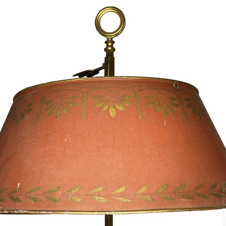 Настольная лампа с подвижным абажуром "Ампир"