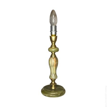 Лампа настольная из оникса