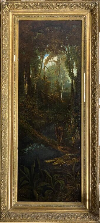 Пейзаж триптих “Утро.День.Ночь” (1850-е)