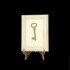 Антикварный ключ в винтажной раме